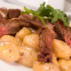 Porcini con bistecca dostava