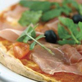 Pizza Prosciutto Crudo e Pomodoro dostava