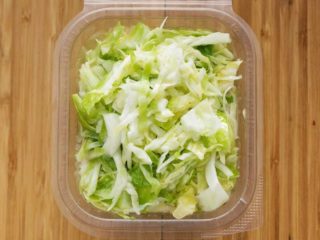 Cabbage salad delivery