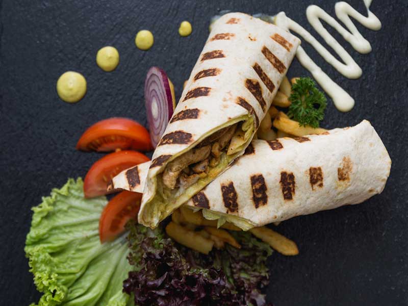 Wrap kari piletina dostava