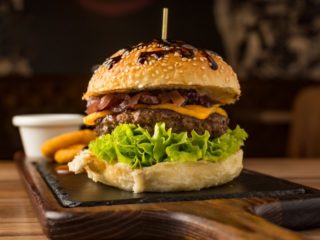 Shaolin Temple Burger Brunch burger bar delivery