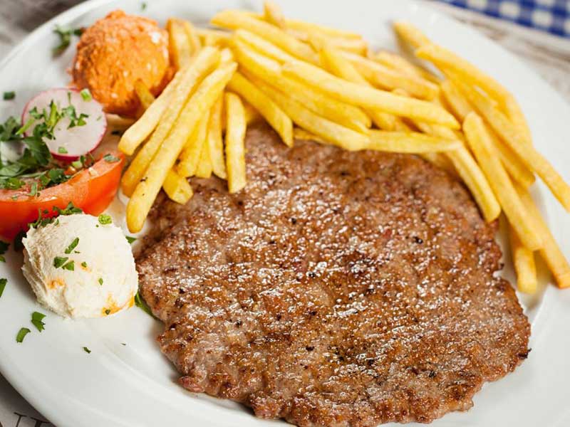 Pljeskavica sa pomfritom dostava