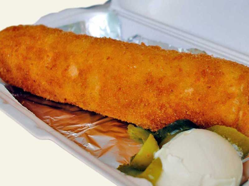 Palačinka šunka pohovana dostava