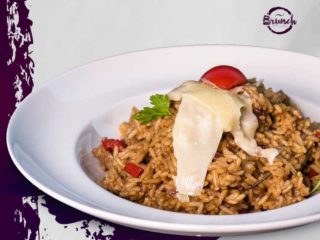 Risotto with beefsteak and cheese Brunch Lounge Promenada delivery