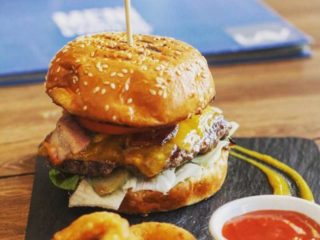 Classic burger delivery