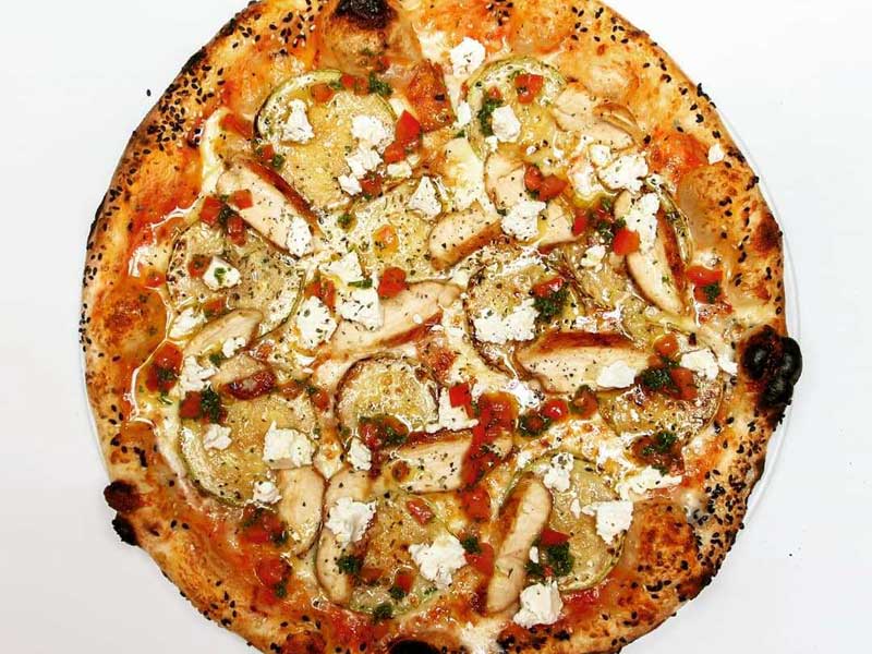 Chicken pizza delivery
