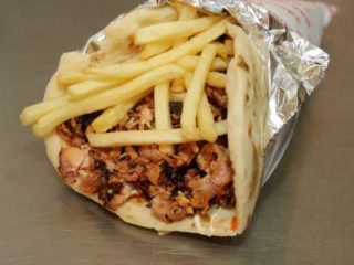 Chicken gyros City Queen delivery