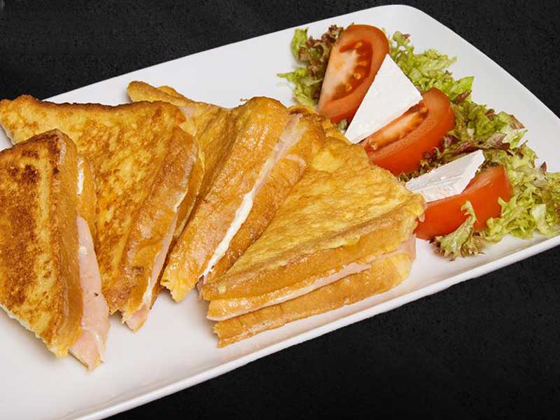 Stuffed French toast delivery