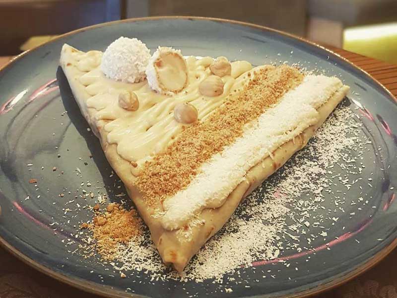 Raffaello pancake delivery