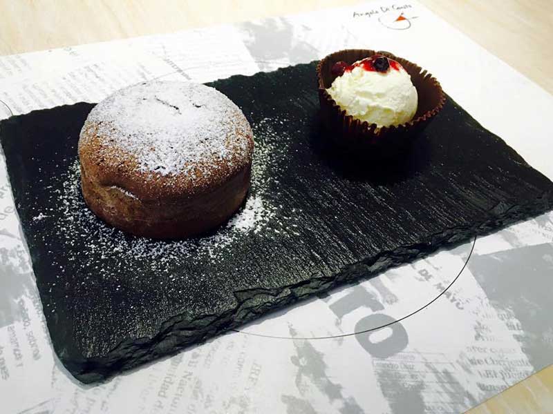 Chocolate souffle delivery