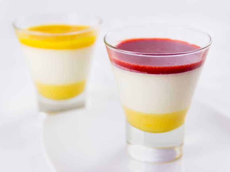 Panna cotta delivery