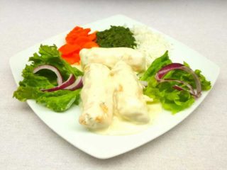 Chicken rolls with side dish Taze Toplo delivery