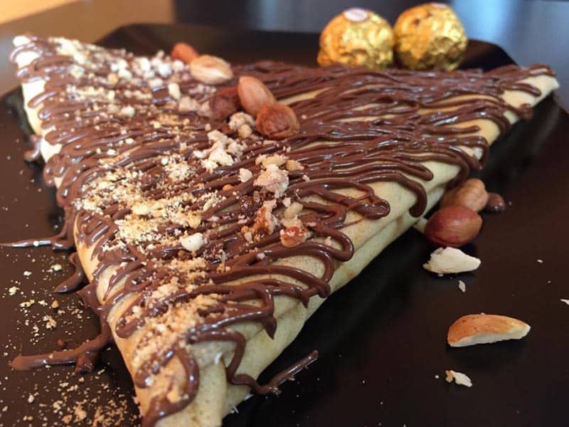 Palačinka Ferrero rocher dostava