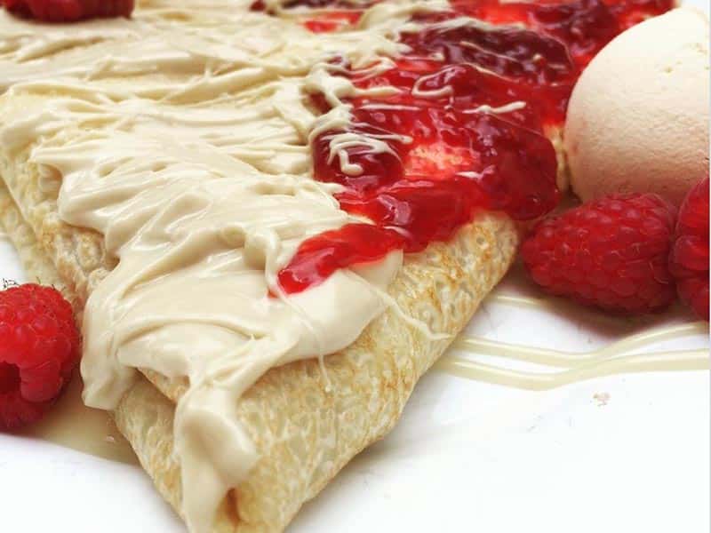 Malinolada palačinka dostava
