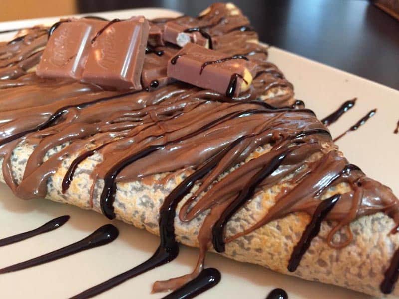 Palačinka Milka čokolada dostava