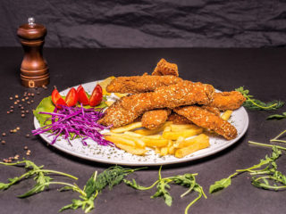 Chicken sticks with sesame A’Roma Caffe delivery