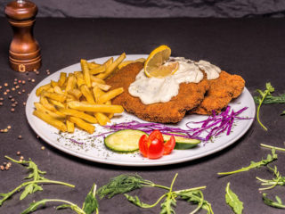 Fried chicken breasts A’Roma Caffe delivery