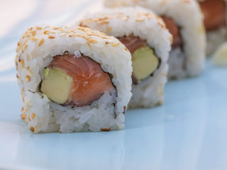 California salmon Ima Sushi delivery