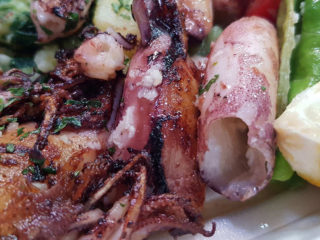 Grilled squid Restoran Tema delivery