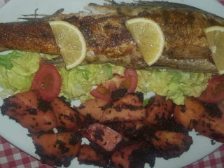 Grilled Zander delivery