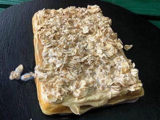 Ovsene pahuljice u mleku waffle dostava