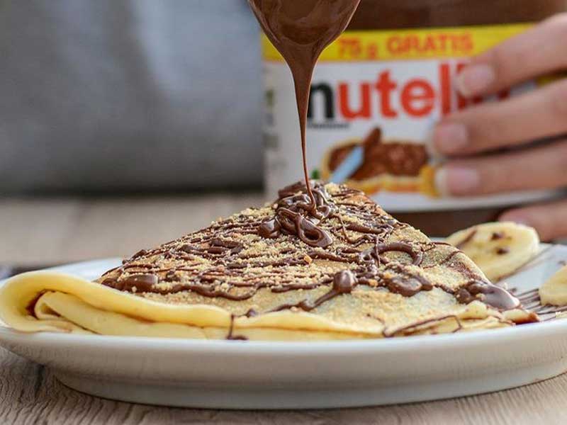 Pancake nutella delivery