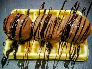 Rum koktel Ice waffle Waffle magacin delivery