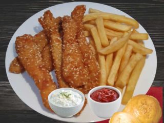 Spanish fingers with french fries Salaš 011 Banovo Brdo delivery