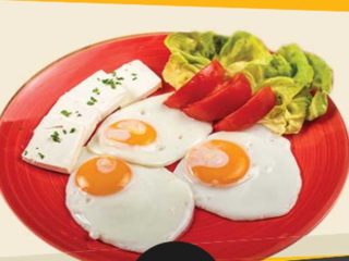 Fried eggs Rustico delivery