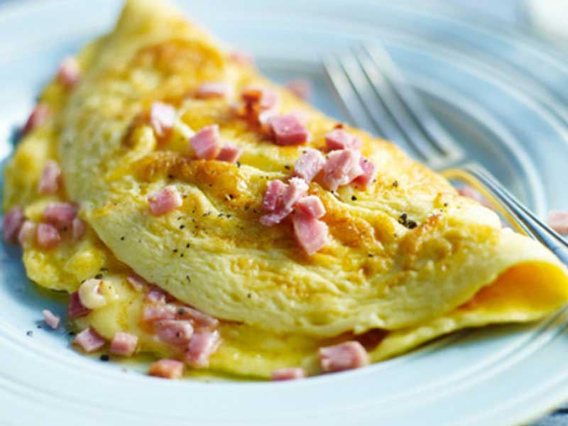 Omlet sa šunkom dostava