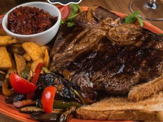 Biftek crveni sos Rustico restoran dostava