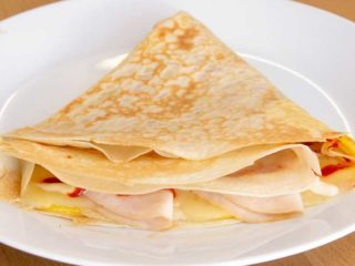 2. Pancake pechenitsa, cheese, sour cream delivery