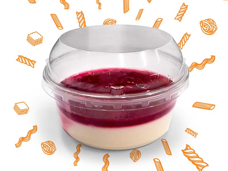 Panna cotta delivery