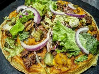 Pica burger waffle Waffle magacin delivery