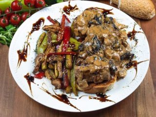 Pork medallions with dried plums delivery