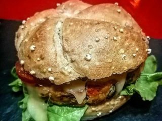 Vege burger Waffle magacin delivery