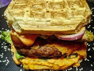Waffleburger Waffle magacin delivery