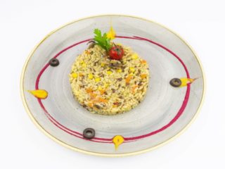 Brown rice with vegetabes Fit Bar Novi Beograd delivery