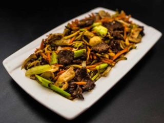 Veal with leek Wok n Stix delivery