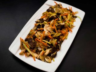 Veal on hot pun Wok n Stix delivery