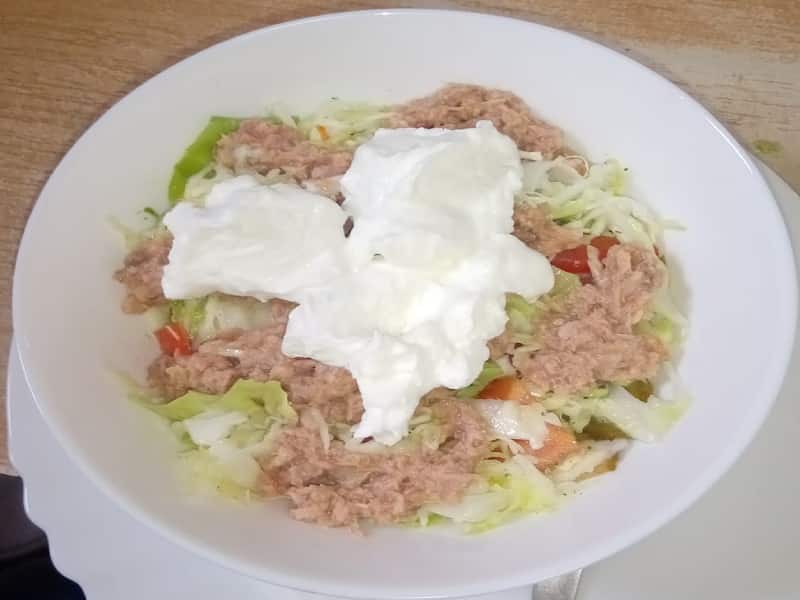 Salad with tuna delivery