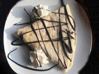 Pancake with eurocream and plazma cakes delivery
