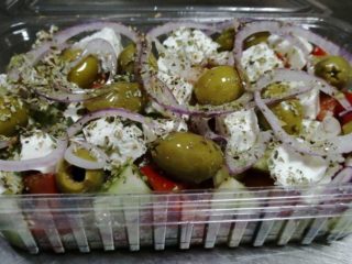 Greek salad Amos picerija delivery