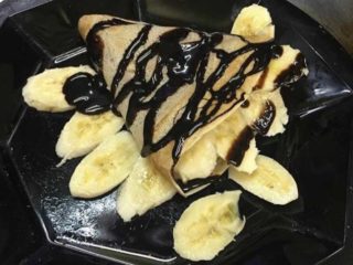 Crepe with banana delivery