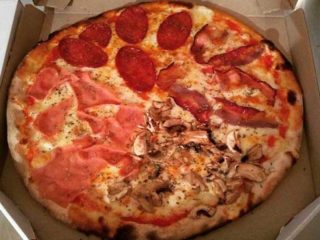Quattro staggione Pizza Pizza dostava