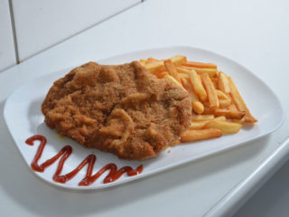 Viennese steak with side dish Dobra Klopa 037 delivery