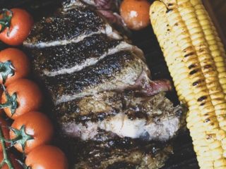 Grilled beefsteak delivery