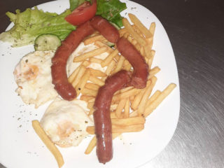 Jaja sa kobasicom Aloo Aloo Picerija dostava