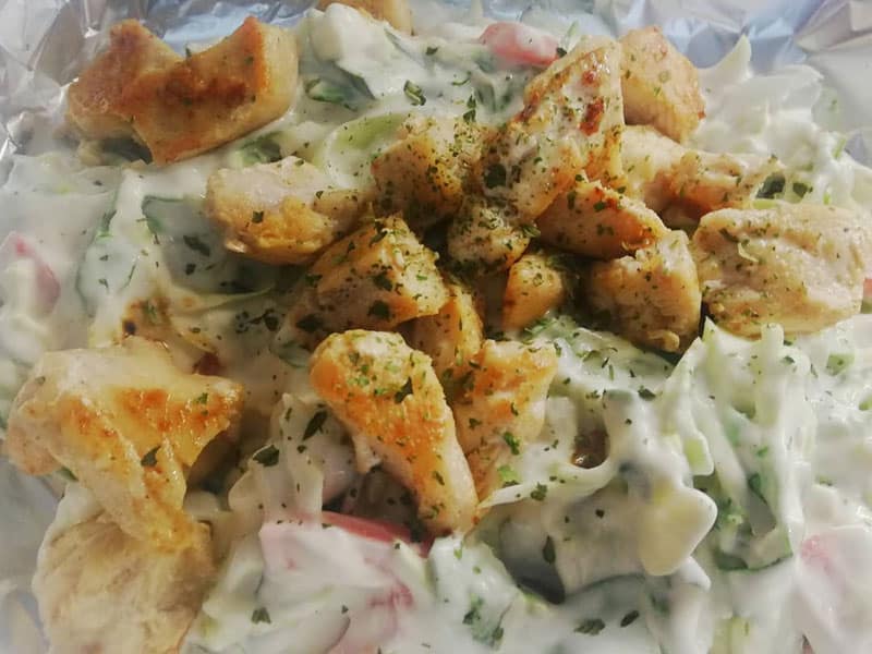 Salad with chicken breast delivery