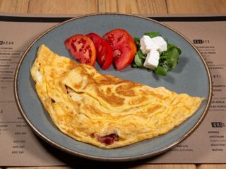 Omelette with bacon Aligator Bar delivery